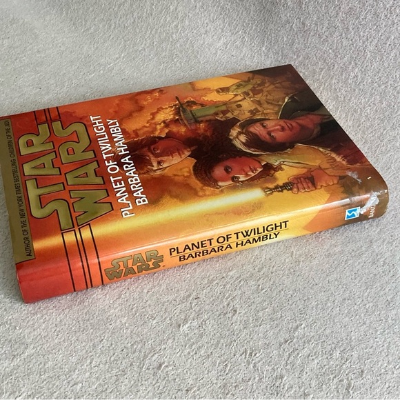 Vintage Star Wars “Planet of Twilight” Hardcover Book by Barbara Hambly-1997 - Picture 7 of 8